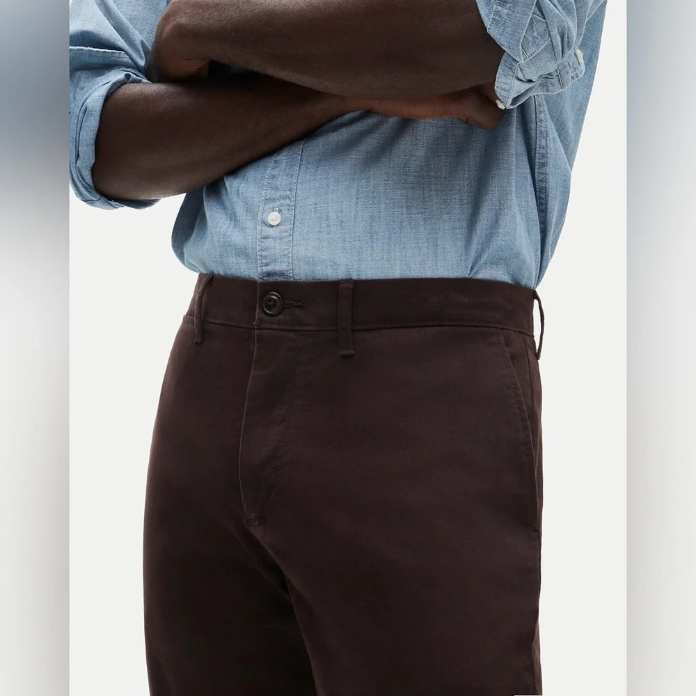 NWT J.Crew 484 Slim-Fit Stretch Chino Pant in Inky Mocha